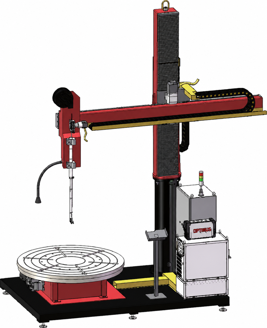 Vertical Compact Surfacing Welding Workstation